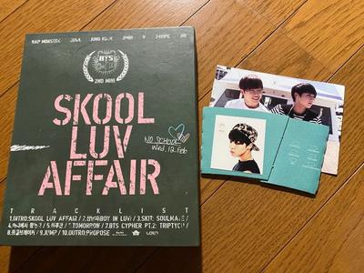 [Б/У] BTS SKOOL LUV AFFAIR с бонусной фотокарточкой