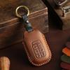 Premium Leather Key Case Cover for 2024 Honda Odyssey Elite Hybrid Car Keys Luxury Protection