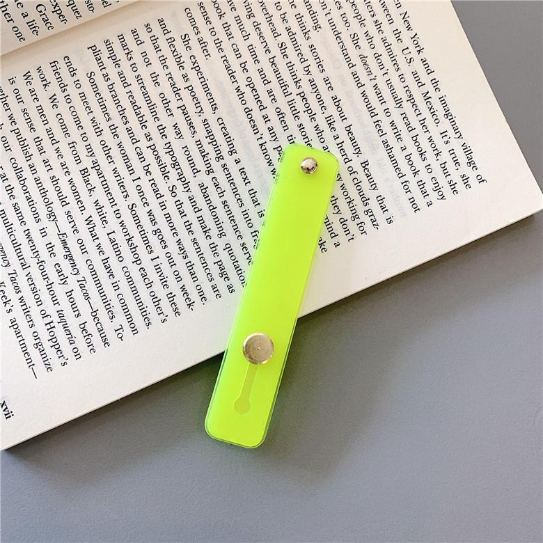 1Pcs Universal Phone Hand Band Bracket Silicone Phone Holder Finger Ring Push Pull Grip Stand Sticker Phone Holder