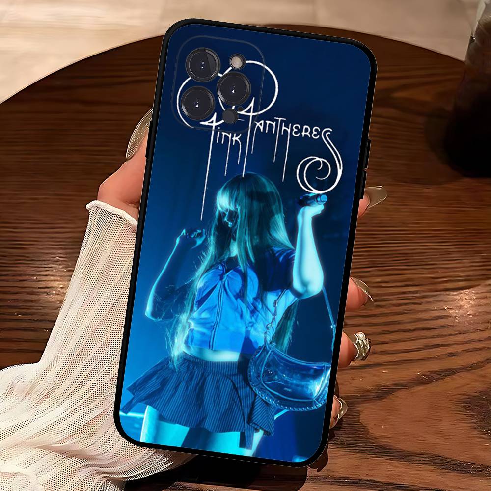 Чехол для телефона Singer P-Pinkpantheress для iPhone 17 16 15 14 13 12 Mini 11 Pro Plus Мягкий силиконовый чехол
