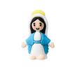 Маленькая фигурка Миниатюрная фигурка для игры в прятки Классические религиозные подарки Христос Спаситель для воскресной Пасхи Наполнители для яиц Подарок на крещение