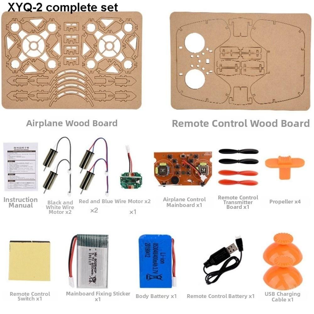 Самодельный обучающий сборный самолет Эксперимент для начальной школы