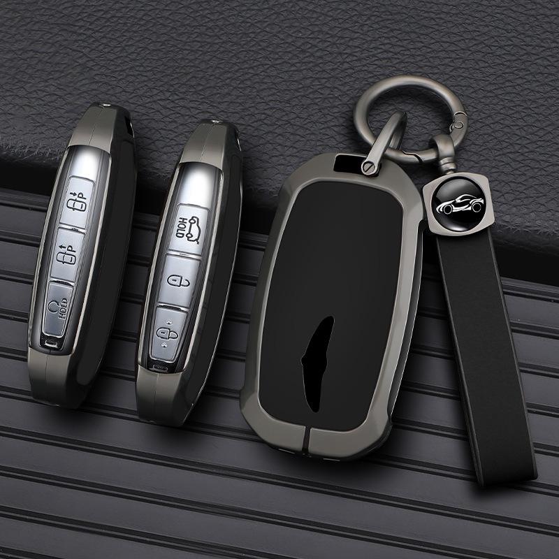 Genesis C Model Мужская кожаная ключница - Минималистичный высококлассный брелок-подвеска