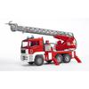Toy - BRUDER - MAN TGA Fire Truck with Ladder and Water Pump - Red - For Children from 4 Years Old