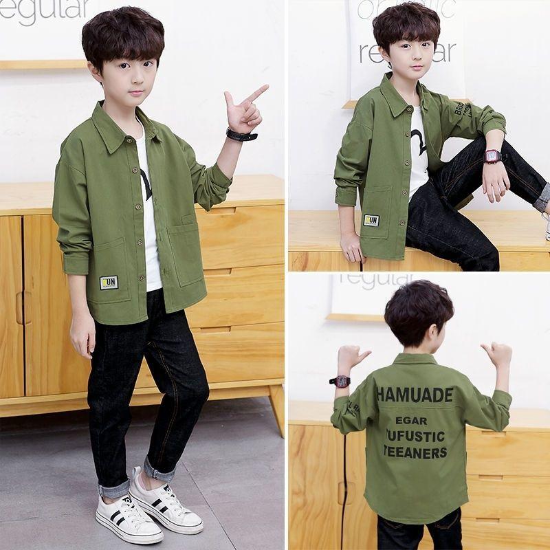 Модная одежда для мальчиков Весна/Осень Детская стильная свободная модная одежда Красивые модные одежды для мальчиков