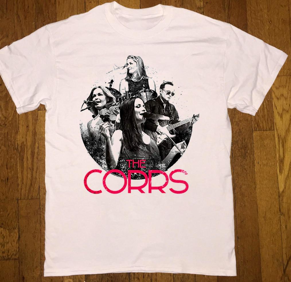 Collection The Corrs Band T Shirt White All Size Gift Fan OM885