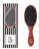 HELENA KIRAY Расческа-лопатка с тщательно отобранной щетиной кабана и натуральным деревом для блестящих даже вьющихся [Делает гладкими, волосы, кондиционирует]