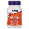 NOW Foods MK-7 Плюс с K1 и MK-4 Вегетарианские капсулы, 90 шт.