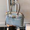 Женская сумка 2025 новая трендовая высококлассная ретро-мода универсальная сумка-мессенджер на плечо кроссбоди сумка-ведро