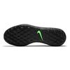Nike Tiempo Legend 8 Club TF Удобные Универсальные Нескользящие Прочные Футбольные Бутсы с Низким Верхом Детские Футбольные Бутсы Белые Зеленые AT5883-030