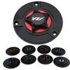 Для Yamaha YZF R1 R25 R3 R125 R6 R15 алюминиевый мотоцикл с ЧПУ крышка топливного бака крышка бензобака без ключа