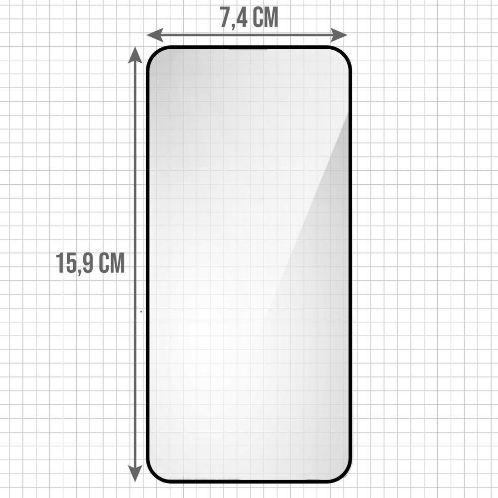 2x Tempered Glass for Nothing Phone (4a), ERBORD 3D full, full screen glass