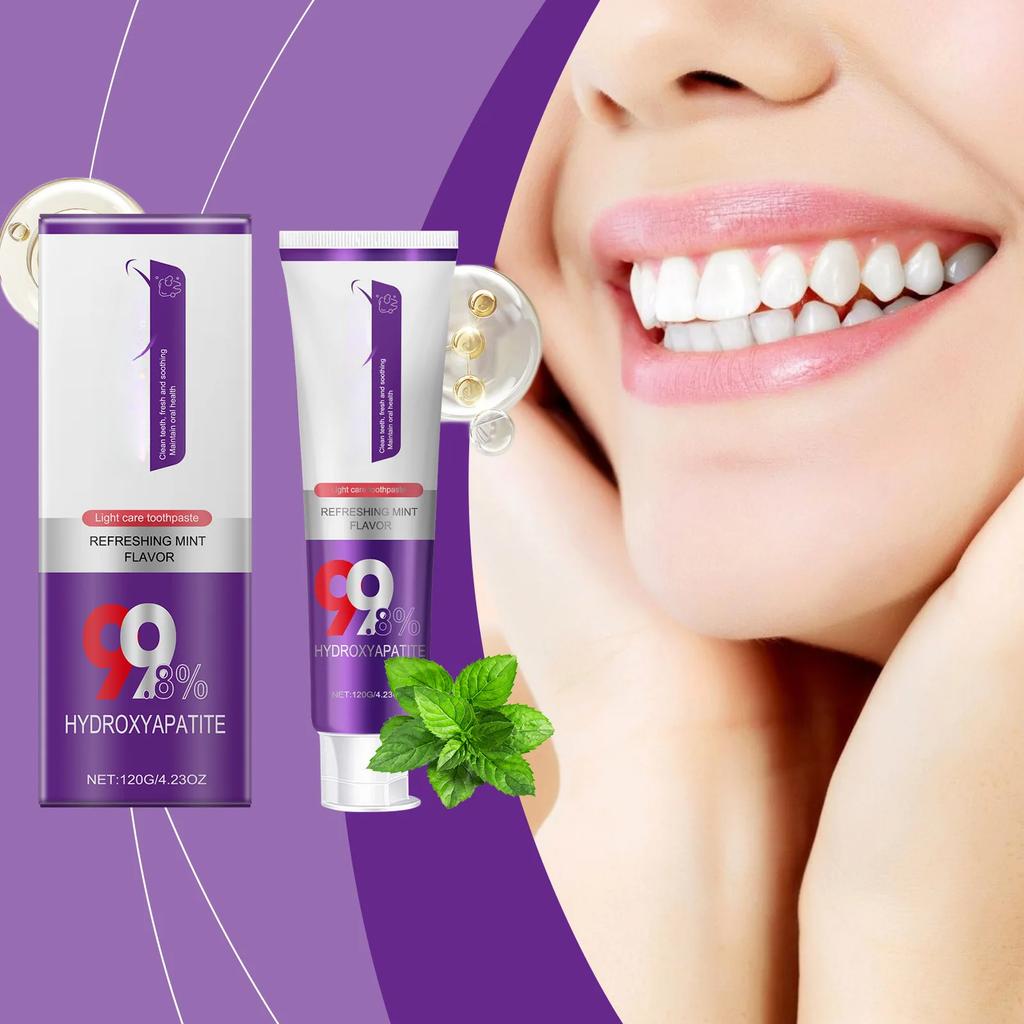 120g Teeth Whitening Toothpaste Reduce Yellow Protect Tooth Enamel Fresh Breath Oral Cleaning Teeth Gum Care Toothpaste