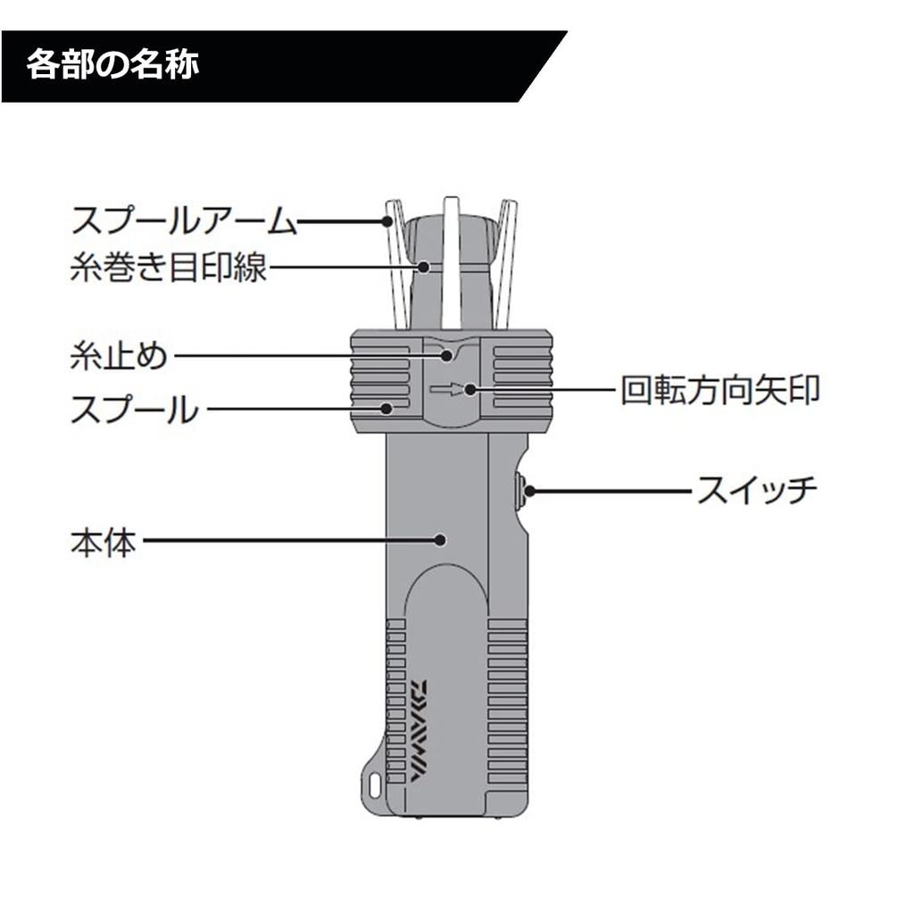 Daiwa Сменщик лески PE