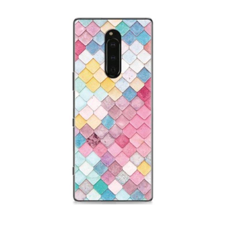 Чехол для Sony Xperia 1 Чехол Мультяшный Мягкий ТПУ Чехол для Телефона для Sony Xperia1 iii Силиконовые Fundas для Sony Xperia 1 ii J9110 J8110