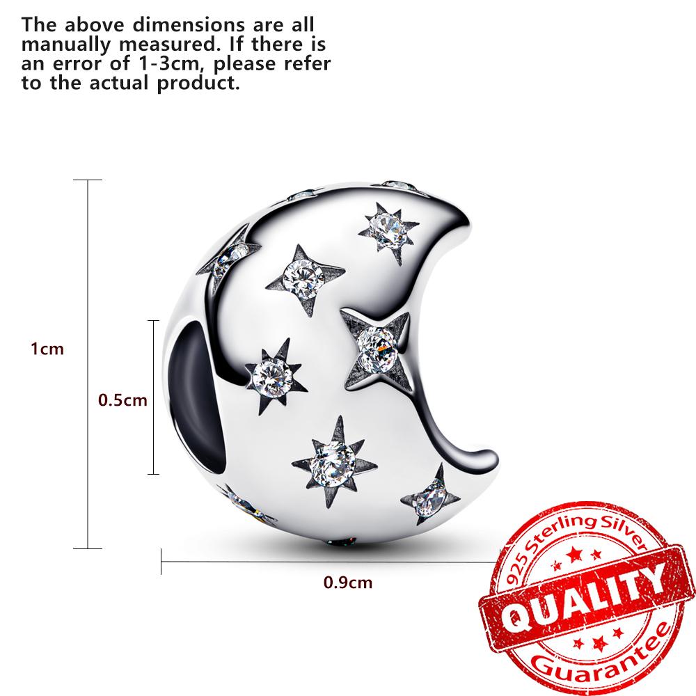 New Winter Series Pavé Clip Beads Snowflake & Butterfly Dangle Charm Fits Original Bracelet Cute Necklace Accessories Gift