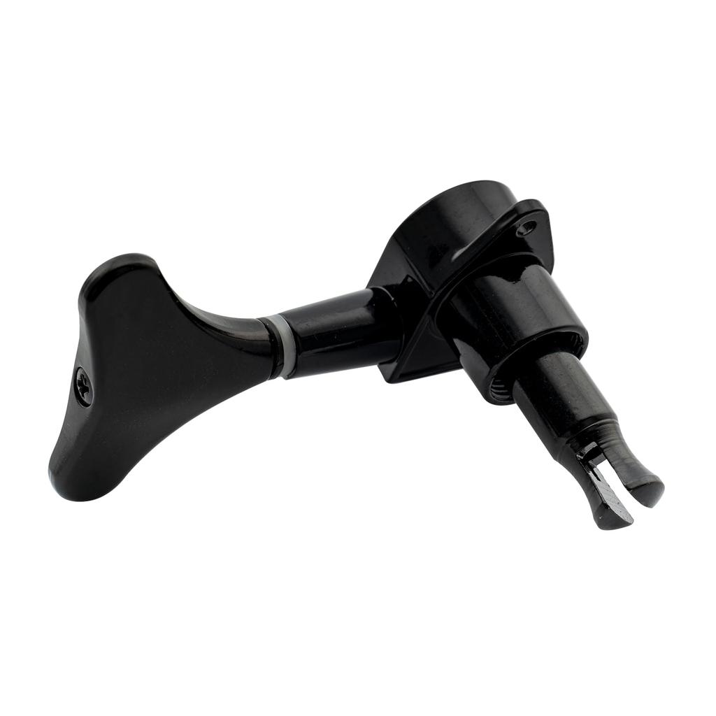 Musiclily Basic L2+R2 Bass Tuners for 4-String Ibanez-Style Electric Bass, Black