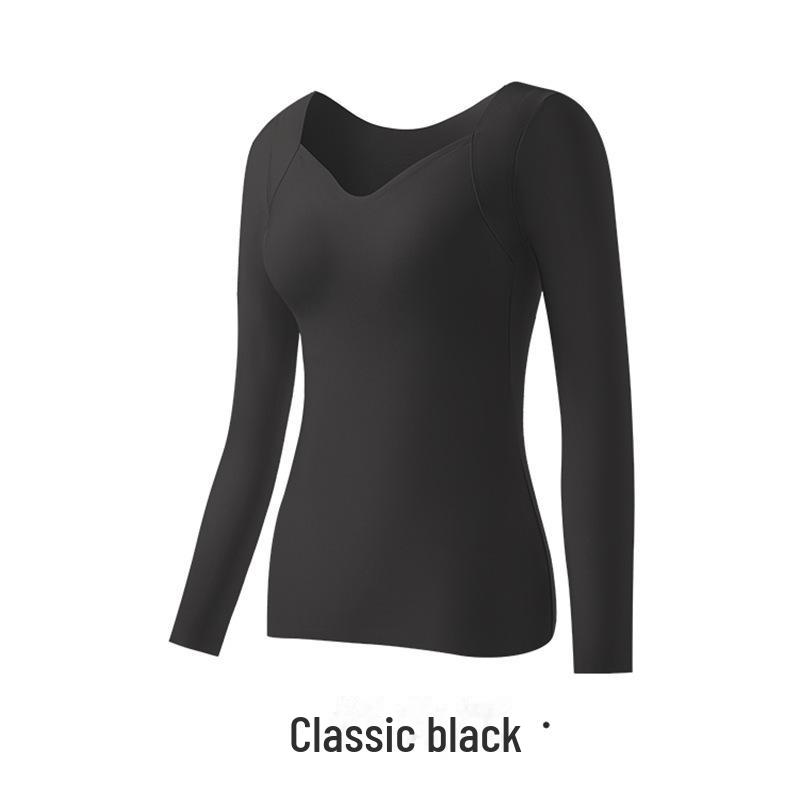 Original Hyaluronic Acid Seamless Thermal Outerwear with Chest Pads - Long-Sleeved Base Layer for Autumn and Winter