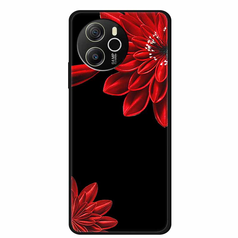 Coque For Blackview Shark 8 Case Cute Cartoon Black Silicone Soft Phone Cases For Blackview Shark 8 Back Cover Case Shark8 Funda