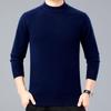 Мужской кашемировый свитер с V-образным вырезом 2025: Толстый, Теплый, Business Casual на Осень/Зиму