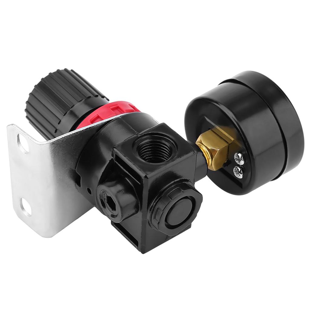 Air Compressor Regulator, G1/4 Diameter, Aluminum, AR2000