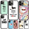 Смешная такса Длинная собака короткие лапы Чехол для телефона Для iPhone 17 Air 15 16e 14 13 Pro Max Coque 12 11 Pro Max PLUS чехол