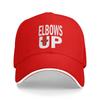 Canada Elbows Up White Letter Casual Baseball Cap Summer Trucker Hat Hunting Camping Hip Hop Hats Unisex-Teens y2k Cool Caps
