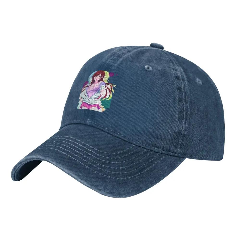 Anime Oversized Fit Vibrant Print demin Trucker Hat Outdoor Adventures Summer Hat Cap Man Summer