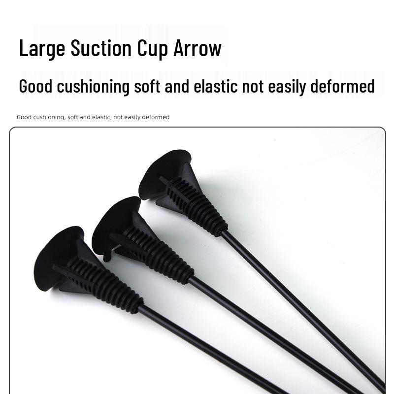 Children’s Bow and Arrow Toy with Rubber Suction Cups for Parent-Child Activities
