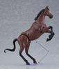 Max Factory Figma Wild Horse Пластиковая окрашенная подвижная фигурка [Коричневая] Немасштабная