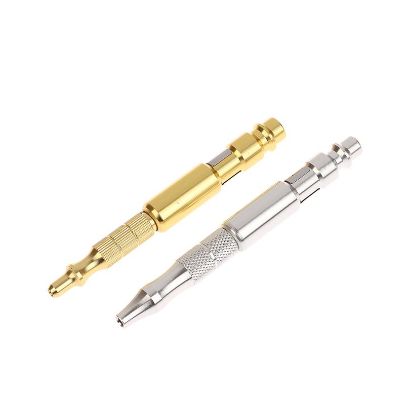 Регулируемые карманные пневмопистолеты Eu/Us, Промышленный стиль 1/4 дюйма "M" Быстросъемный штекер, Пневмопистолеты-ручки для очистки от пыли