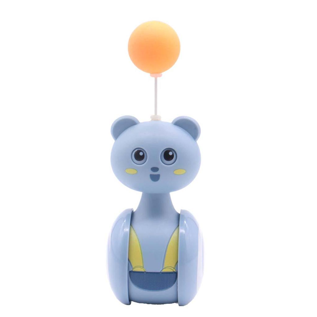 Игрушка-неваляшка для кошки: Самостоятельная игра для развлечения с забавной дразнилкой-перышком для котят.