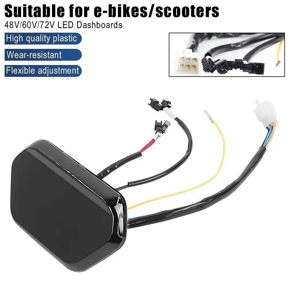 Digital Display Electric Scooter Dashboard Voltage Compatible LCD Display Meter Vehicle Dashboard