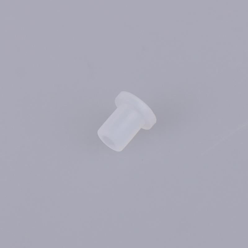 50Pcs Ciss Hollow Plug Transparent Ink Rubber Plug Empty Connector For Cartridge