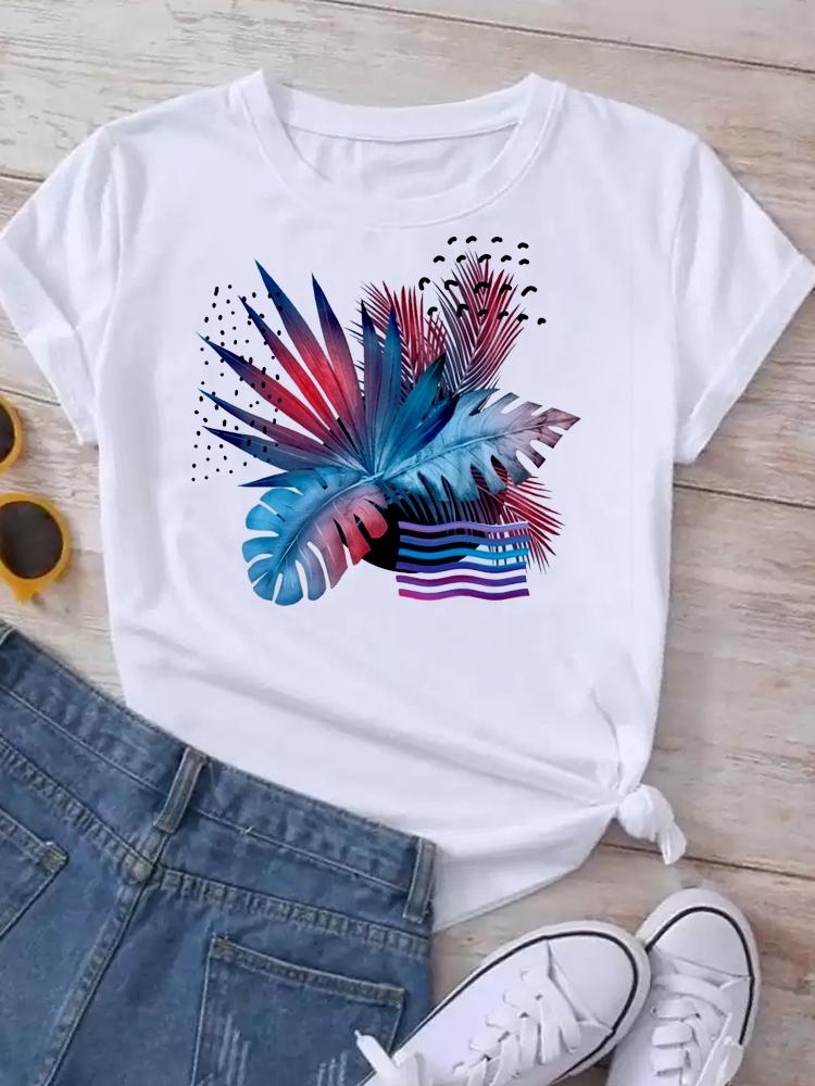 Maycaur Новая женская белая футболка Мода Лето Принт букв Короткий рукав Футболка Харадзюку Уличная одежда Топы Женская футболка Футболки