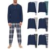 Men's Pajama Set, Long Sleeve And Long Pants, Two-piece Set