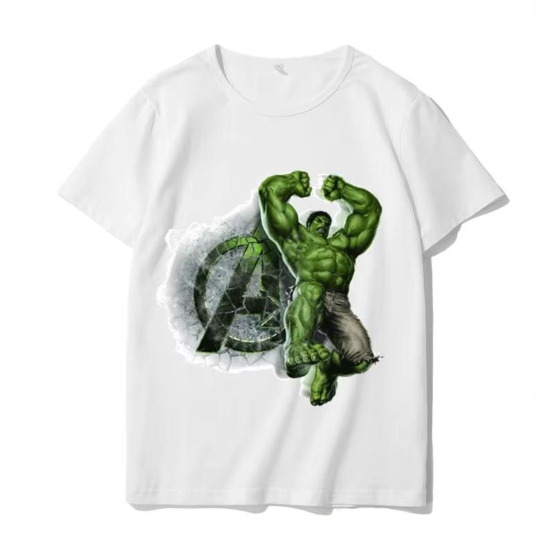 Super Heroes Team Printed Cotton TShirt for Unisex Casual Short Sleeve Shirt