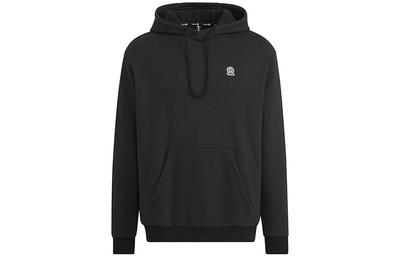 adidas Толстовки Neo Унисекс Черные С капюшоном Умеренный Обычный HN8747