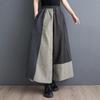 Cotton Plus Size Vintage Floral High Waist Casual Loose Spring Autumn Wide Leg Pants Women Bloomers Trousers