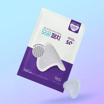Патч для сужения пор_Bakuchiol Porejet Micro 800 Shot Patch 4 шт.