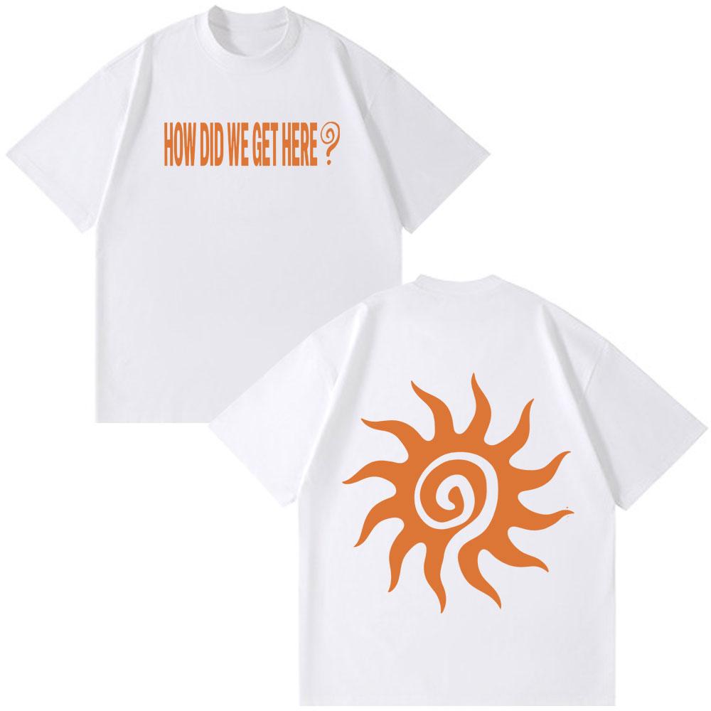 Singer Louis Tomlinson How Did I Get Here Tour 2026 Print T Shirt Unisex Women Hiphop Tshirt Shortsleeved Cotton Casual Tshirs