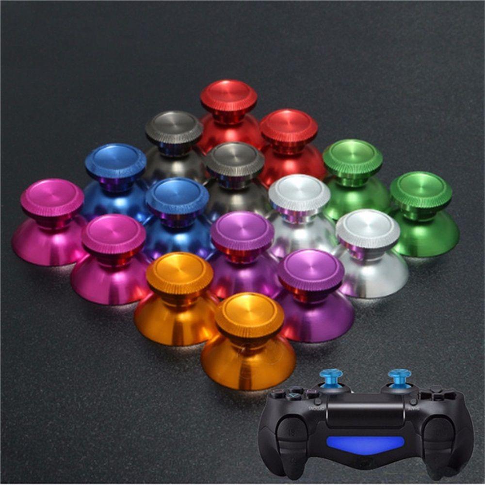 2pcs Universal Replacement Caps Cover Aluminum Controller Joystick Grip Analog Thumbstick