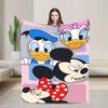 Daisy Duck and Donald   Blanket  Super Warm Print Plush Throw Blanket For Kids Couch Chair Flannel Bedspread Bed Cover