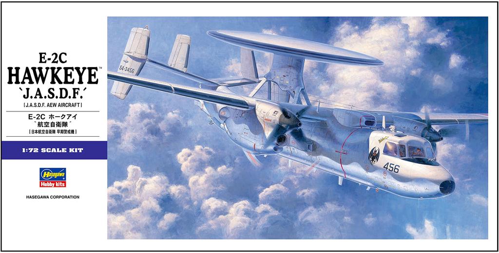 Hasegawa Пластиковая модель JASDF Hawkeye E30 1/72 E-2C