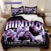 K-Pop themed poster bedding, duvet cover, pillowcase, home decoration, birthday gift (1 * duvet cover+2 * pillowcase, coreless)