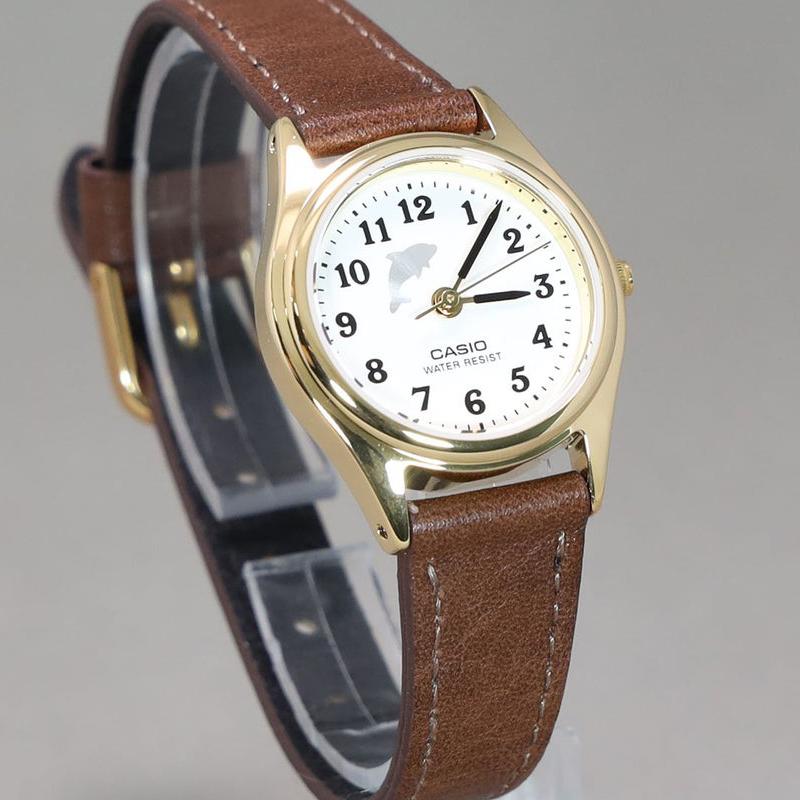 Casio Женские часы стандартной серии Белые LQ-398GL-7B4LJH