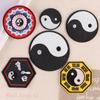 Direct Sales Embroidery Logo Badge Clothing Accessories Tai Chi Gossip Cloth Sticker Clothes Patch Sticker Embroidery Cloth Sticker