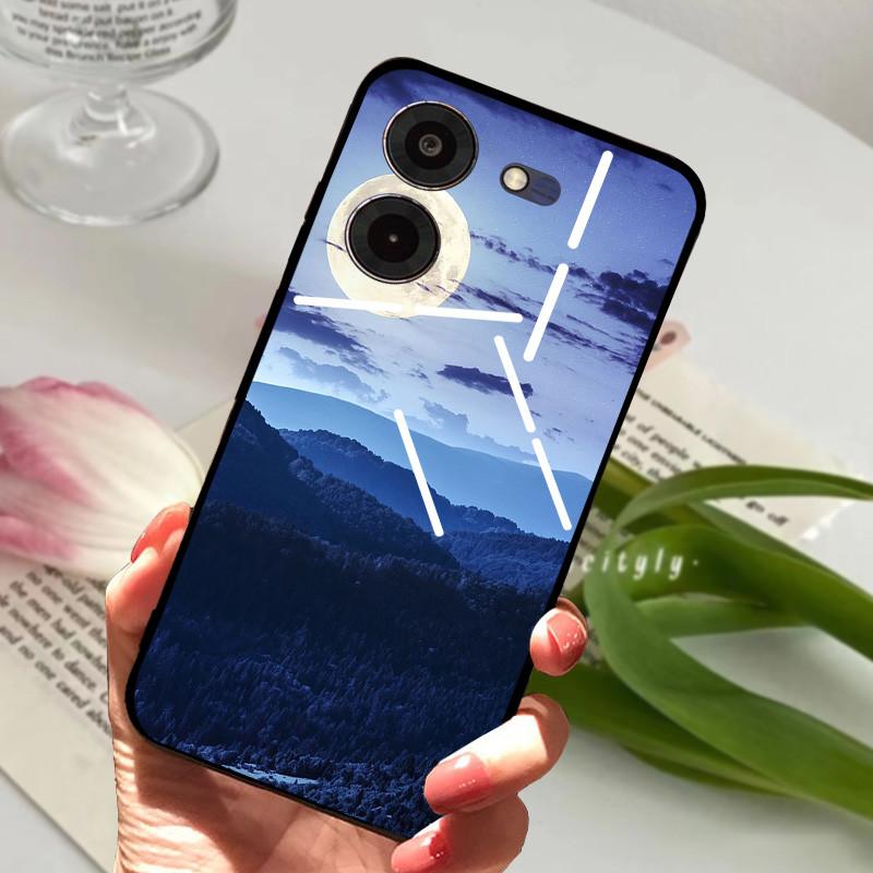 Чехол для Tecno Pova 5 Pro 5G Pova5 4G Мягкий Силикон ТПУ Задняя Крышка Телефона Для Tecno Pova Neo 3 Ударопрочный Бампер LH6n Мультяшный