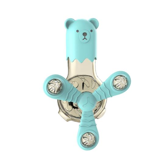 Игрушка для предотвращения утечки корма для домашних животных, интерактивный вращающийся вентилятор, диспенсер для кошачьей еды, игрушка, креативная медленная кормушка, товары для домашних животных