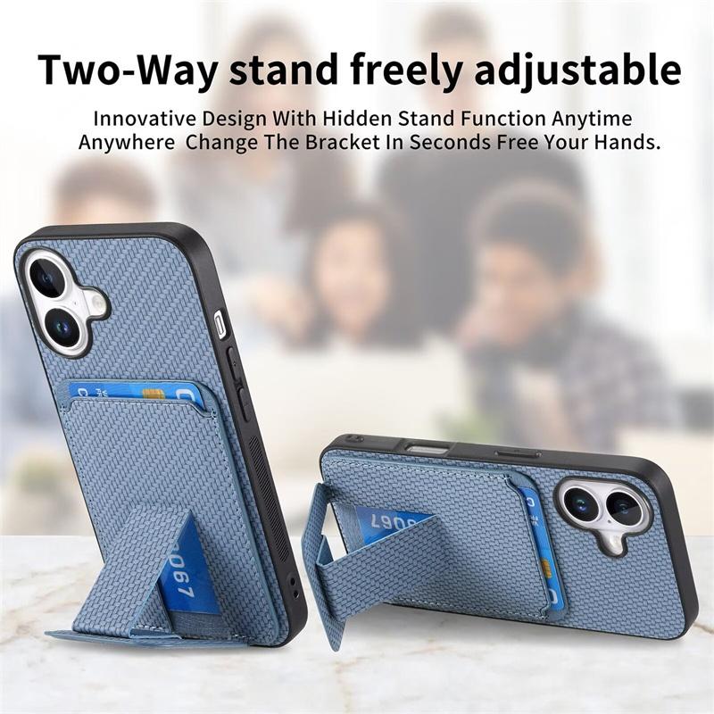 Для Samsung Galaxy F15 M15 M36 M53 M56 Note 20 Ultra S20 S21 S22 S23 S24 FE Ultra Plus 5G Чехол Покрытие из углеродного волокна Держатель для карт Магнитное крепление для автомобиля